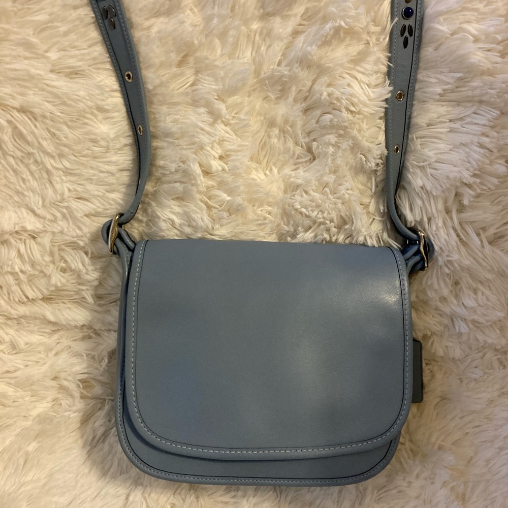 💎 COACH 💎 Patricia Saddle Bag with Studded Strap NWOT - Picture 15 of 15